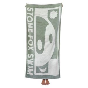 Stone Fox Swim Aloe Wash Beach Towel - 70” x 32”